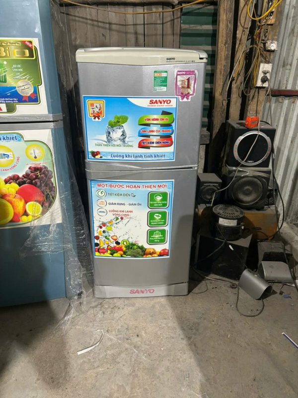 Tủ lạnh cũ sanyo 145 lít